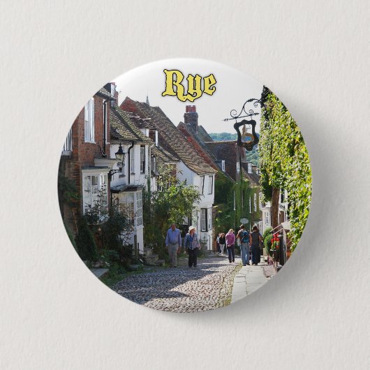 Fantastisch! Rye England Button (Vorderseite)
