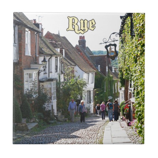 Fantastisch! Rye England Fliese (Vorderseite)