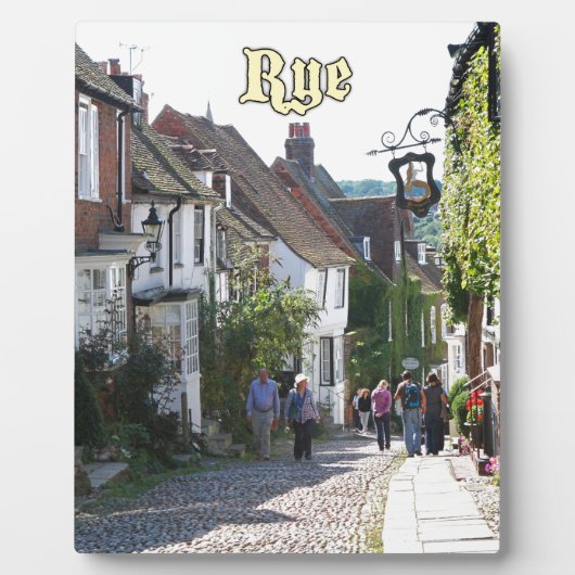 Fantastisch! Rye England Fotoplatte (Vorderseite)