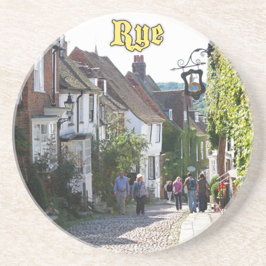 Fantastisch! Rye England Getränkeuntersetzer (Vorne)