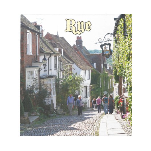 Fantastisch! Rye England Notizblock (Vorderseite)
