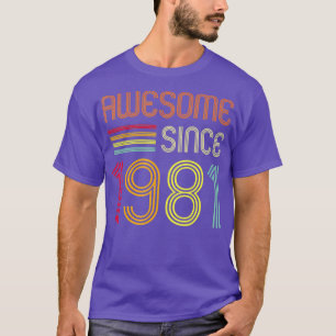 Fantastisch seit 1981 40. Geburtstag Retro T-Shirt