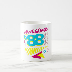 Fantastisch seit 1988 Retro 80er Geburtstag Kaffeetasse
