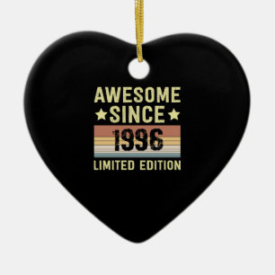 Fantastisch Seit 1996 Geburtstag Keramik Ornament