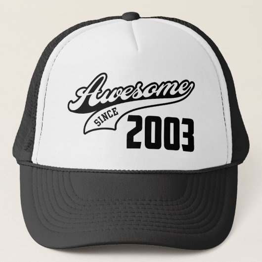 Fantastisch seit 2003 truckerkappe (Vorderseite)
