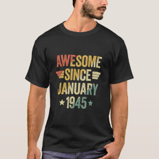Fantastisch seit Januar 1945 T-Shirt