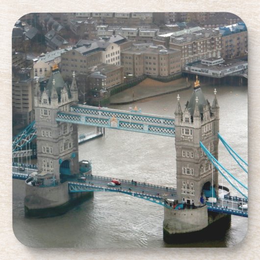 Fantastisch! Tower Bridge London Getränkeuntersetzer (Vorderseite)