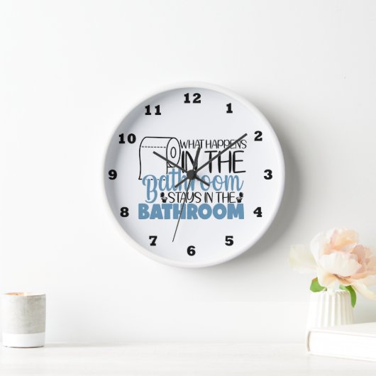 Fantastisch, was passiert, wenn Badwort Kunst Uhr (Zuhause)