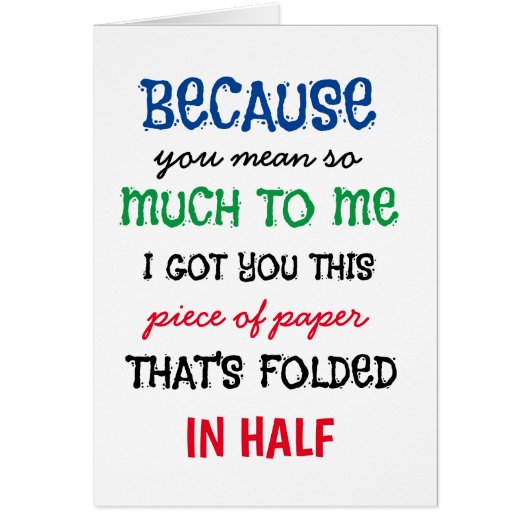 Fantastisch, weil du so viel für mich gemein habe  (Vorne)