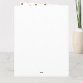 Fantastisch, weil du so viel für mich gemein habe karte (Rückseite)