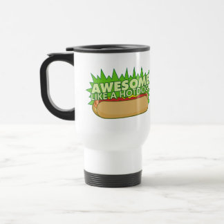 Fantastisch wie eine Hotdog-Tasse Reisebecher