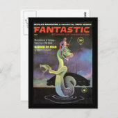 Fantastische 05_Pulp Art Postkarte (Vorne/Hinten)