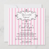 Fantastische 50 - Einladungen für Geburtstagsparty (Rückseite)