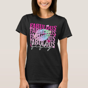 Fantastische 50 farbige Lippen 50. Geburtstag T-Shirt