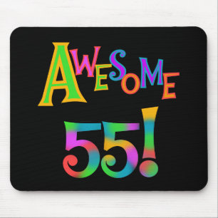 Fantastische 55 Geburtstags-T-Shirts und Geschenke Mousepad