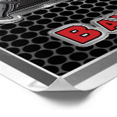 Fantastische 7. Infanterieabteilung "Bayonet Divis Poster (Ecke)