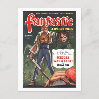 Fantastische Abenteuer (Oktober 1951) Postkarte