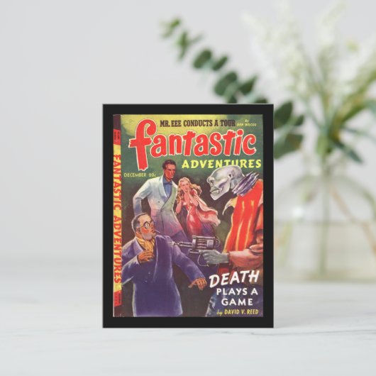 Fantastische Abenteuer v03 n10 (1941-12.Ziff-Davis Postkarte (Stehend Vorderseite)