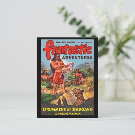 Fantastische Abenteuer v05 n03 (März 1943)_Pulp Ar Postkarte (Stehend Vorderseite)