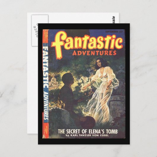 Fantastische Abenteuer v09 n05 (1947-09.Ziff-Davis Postkarte (Vorne/Hinten)