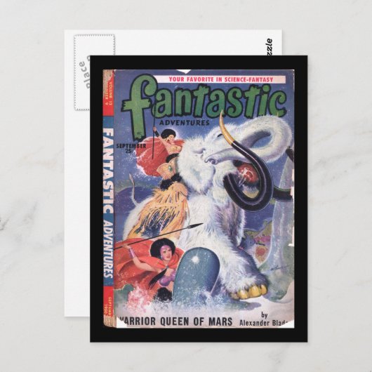 Fantastische Abenteuer v12 n09 (September 1950)_Pu Postkarte (Vorne/Hinten)