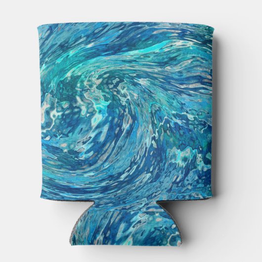 Fantastische Abstrakte Welle Dosenkühler (Rückseite)