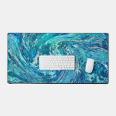 Fantastische Abstrakte Welle Schreibtischunterlage (Tastatur & Maus)