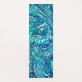Fantastische Abstrakte Welle Yogamatte (Vorderseite)