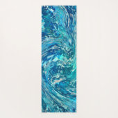 Fantastische Abstrakte Welle Yogamatte (Rückseite)