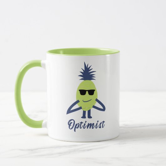 Fantastische Ananas-Kunst Tasse (Links)