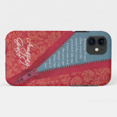 Fantastische Anmut-Hymne - roter Case-Mate iPhone Hülle (Rückseite (Horizontal))