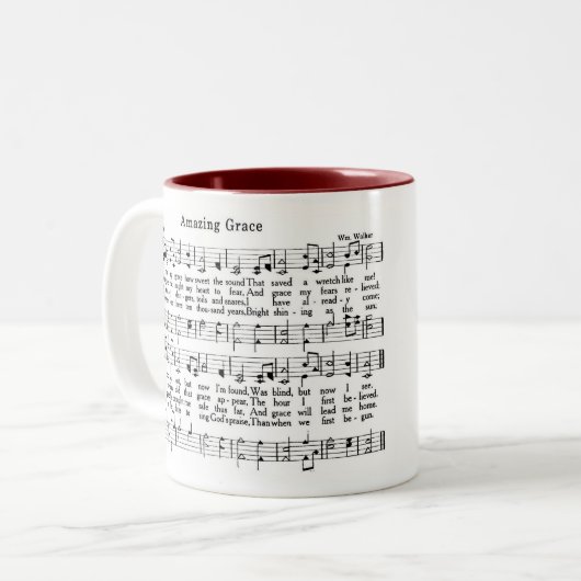 fantastische Anmut-Tasse Zweifarbige Tasse (Vorderseite Links)