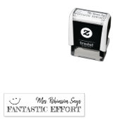 Fantastische Anstrengung | Personalisierte Lehrkrä Permastempel (Beispiel)