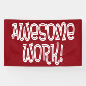 Fantastische Arbeits-Angestellt-Anerkennung danken Banner (Horizontal)