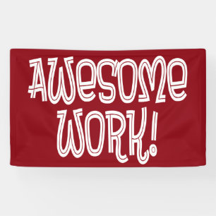 Fantastische Arbeits-Angestellt-Anerkennung danken Banner