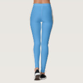 Fantastische Argentinien-Argentinier-Flagge Leggings (Rückseite)