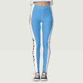 Fantastische Argentinien-Argentinier-Flagge Leggings (Vorderseite)