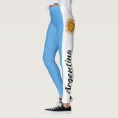 Fantastische Argentinien-Argentinier-Flagge Leggings (Links)