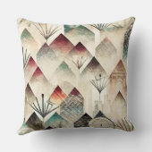 Fantastische Art-Déco-Lady-Kissen/Kissen-Kissen Kissen (Rückseite)