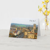 Fantastische Aussicht, Oxford, England, High Stree Karte (Gelbe Blume)