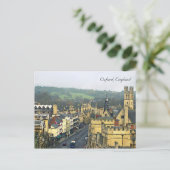 Fantastische Aussicht, Oxford, England, High Stree Postkarte (Stehend Vorderseite)