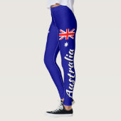 Fantastische Australien-Australier-Flagge Leggings (Links)