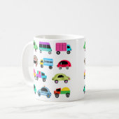 Fantastische Autos Kaffeetasse (Vorderseite Links)