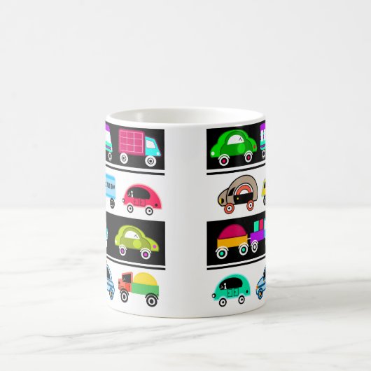 Fantastische Autos Kaffeetasse (Mittel)