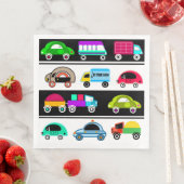 Fantastische Autos Serviette (Beispiel)