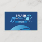 Fantastische Autowäsche Visitenkarte (Vorderseite)