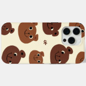 Fantastische Bärengesicht Case-Mate iPhone Hülle (Rückseite (Horizontal))