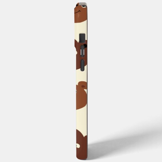 Fantastische Bärengesicht Case-Mate iPhone Hülle (Rückseite / Links)