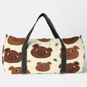 Fantastische Bärengesicht Duffle Bag (Vorderseite)