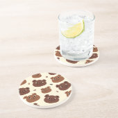 Fantastische Bärengesicht Getränkeuntersetzer (Seite)